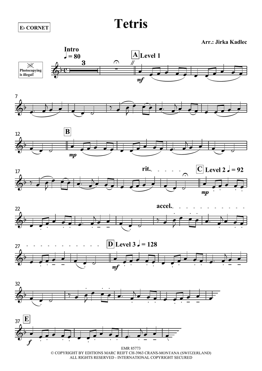 Tetris Tetris Cornet scores gallery preview page 3