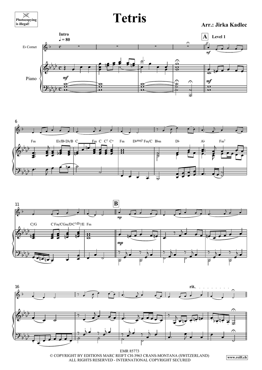 Tetris Tetris Cornet scores gallery preview page 4