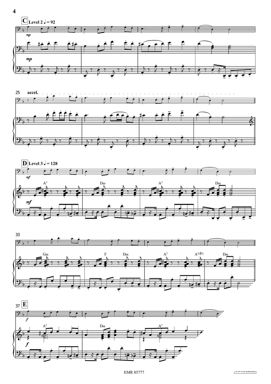Tetris Tetris Double Bass scores gallery preview page 5