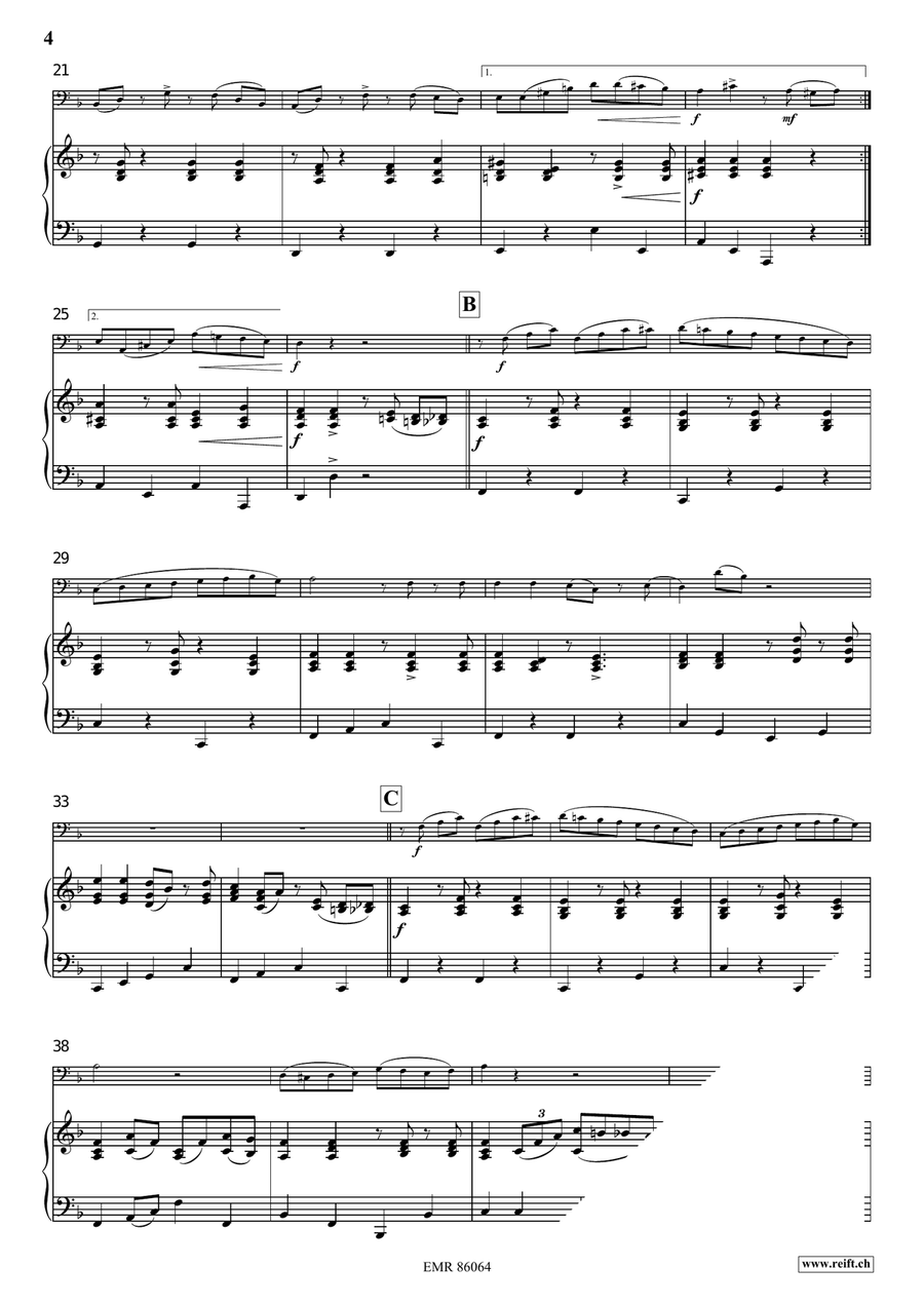 Tico-Tico Tico-Tico Double Bass scores gallery preview page 5