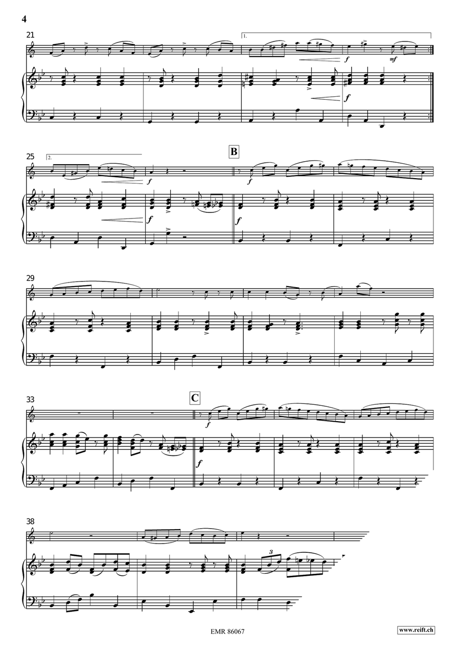 Tico-Tico Tico-Tico Clarinet Solo scores gallery preview page 5