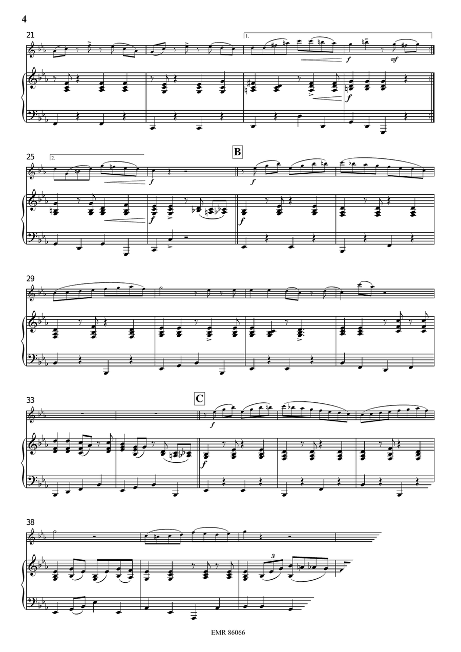 Tico-Tico Tico-Tico Flute Solo scores gallery preview page 5