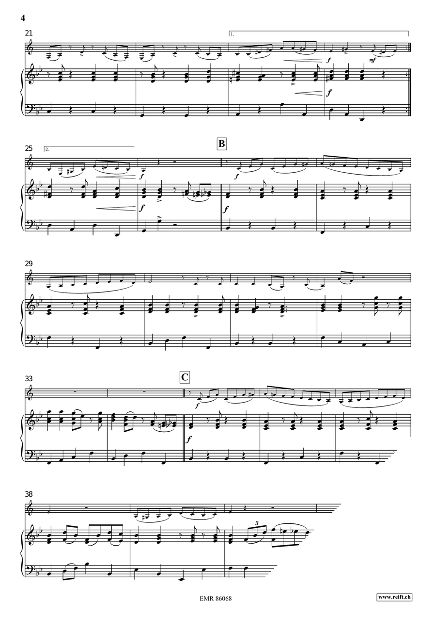 Tico-Tico Tico-Tico Bass Clarinet scores gallery preview page 5