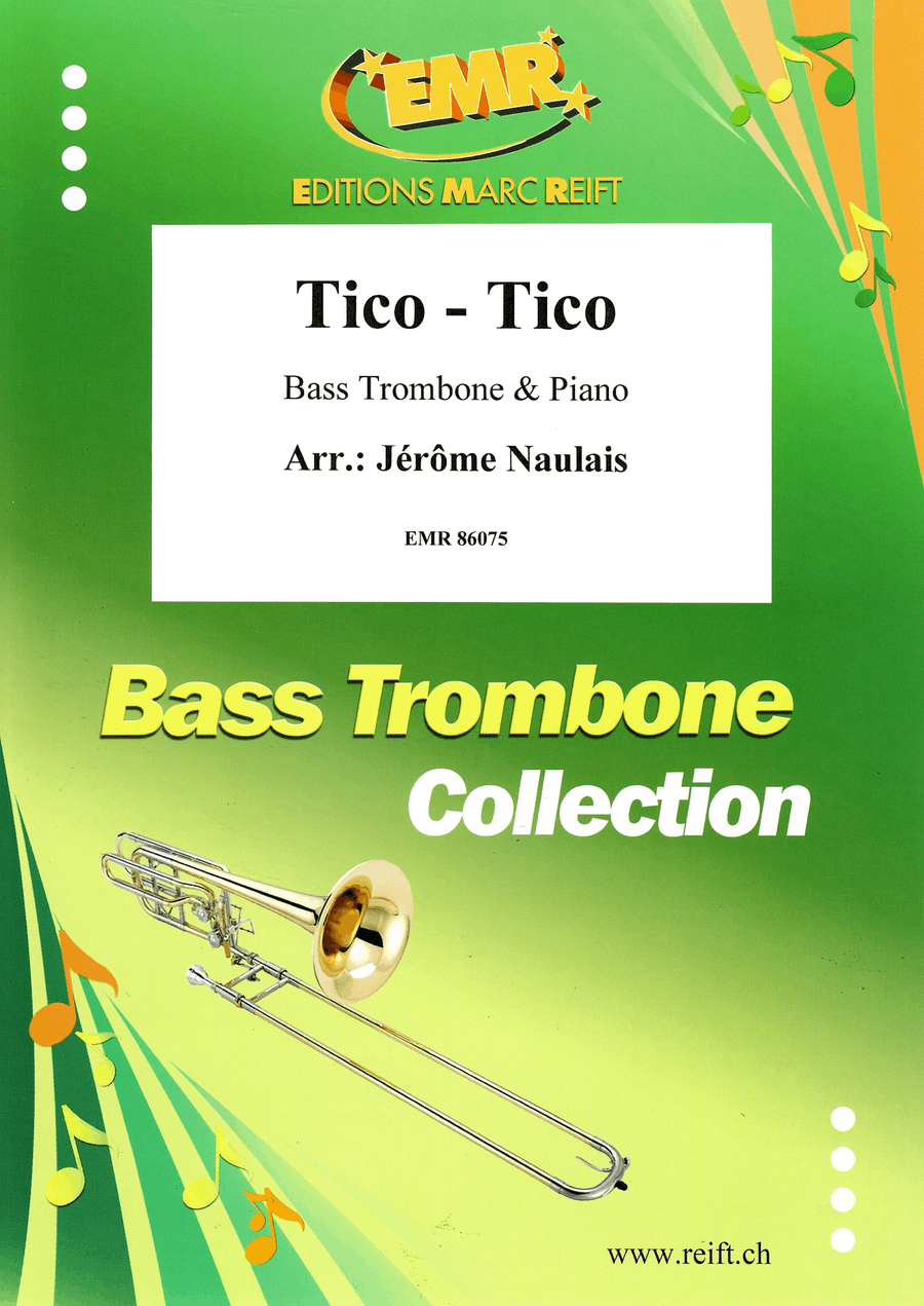 Tico-Tico Tico-Tico Bass Trombone scores gallery preview page 1