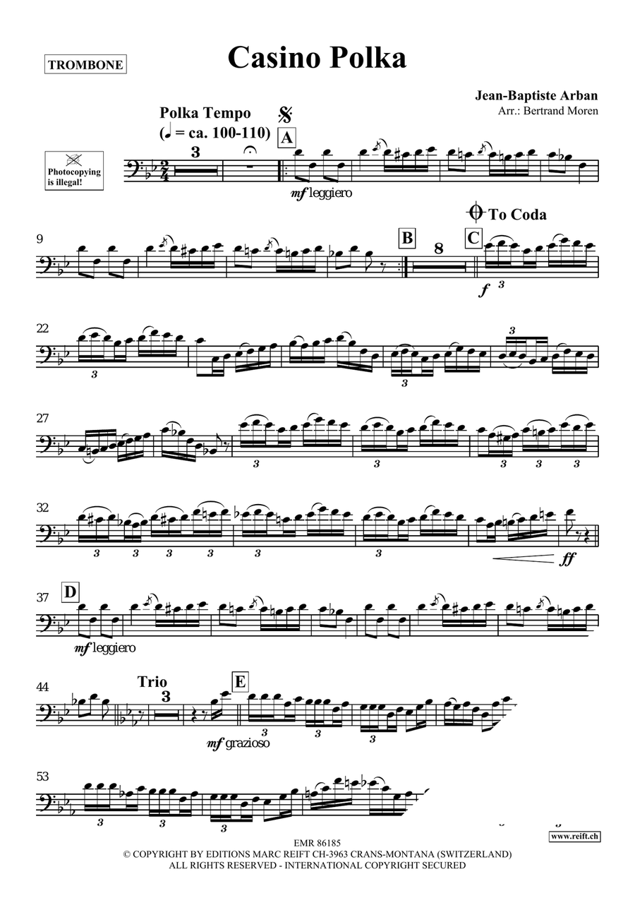 Casino Polka Casino Polka Piano Accompaniment scores gallery preview page 3