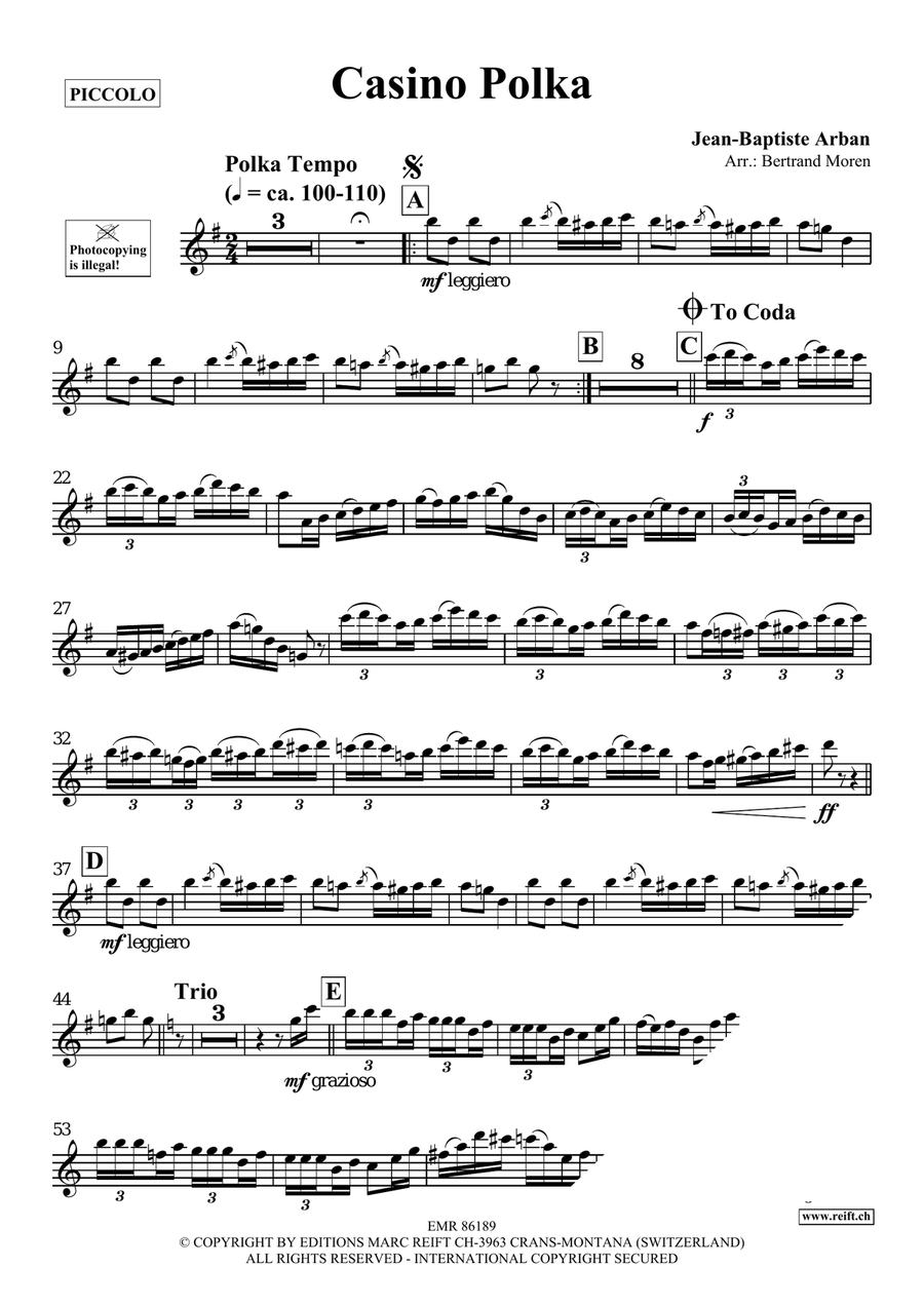 Casino Polka Casino Polka Piccolo scores gallery preview page 3