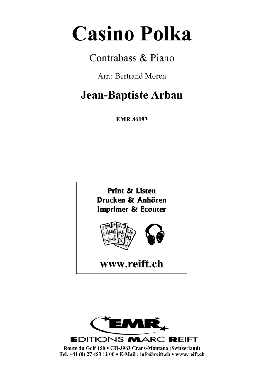 Casino Polka Casino Polka Double Bass scores gallery preview page 2