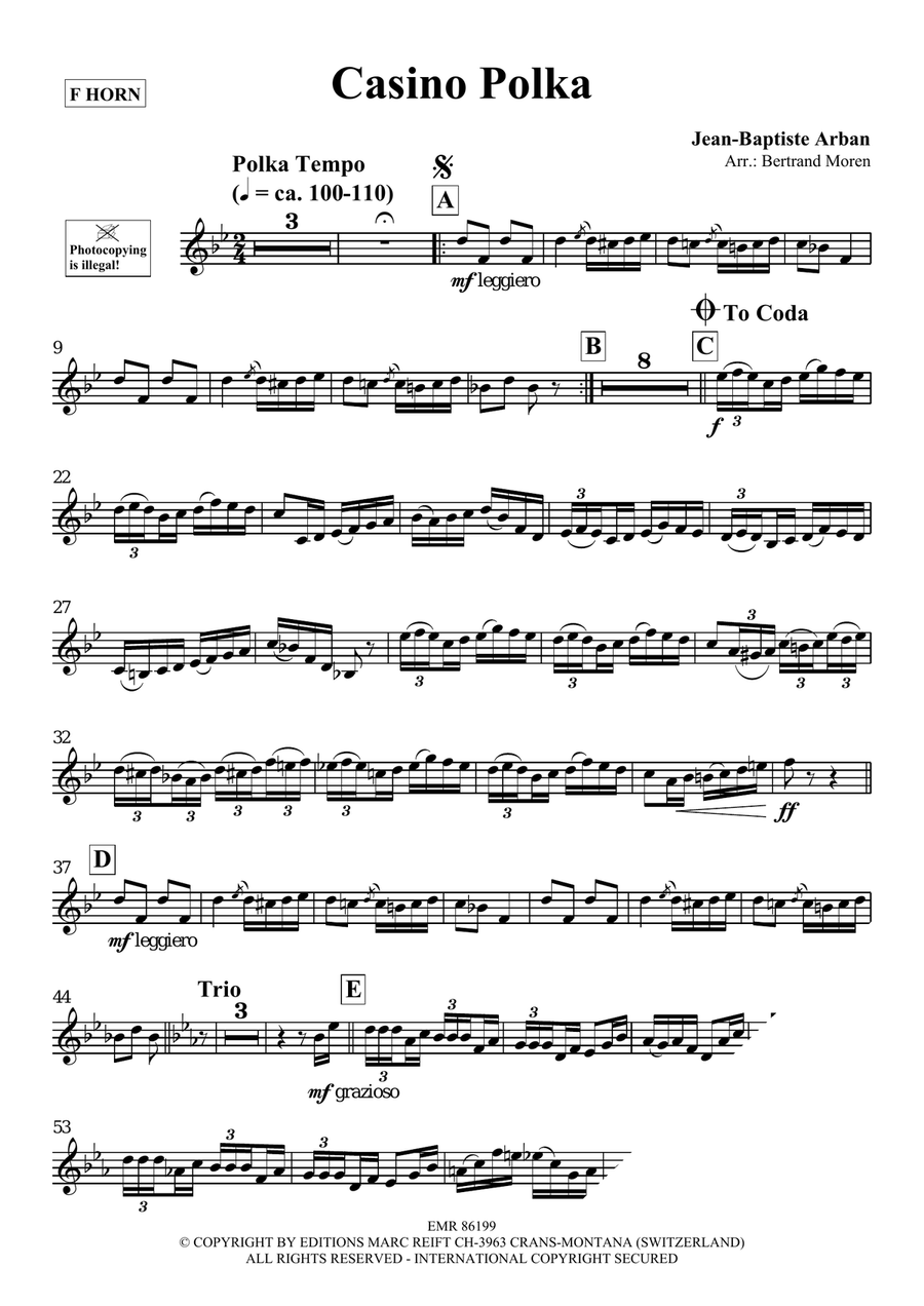 Casino Polka Casino Polka Horn scores gallery preview page 3