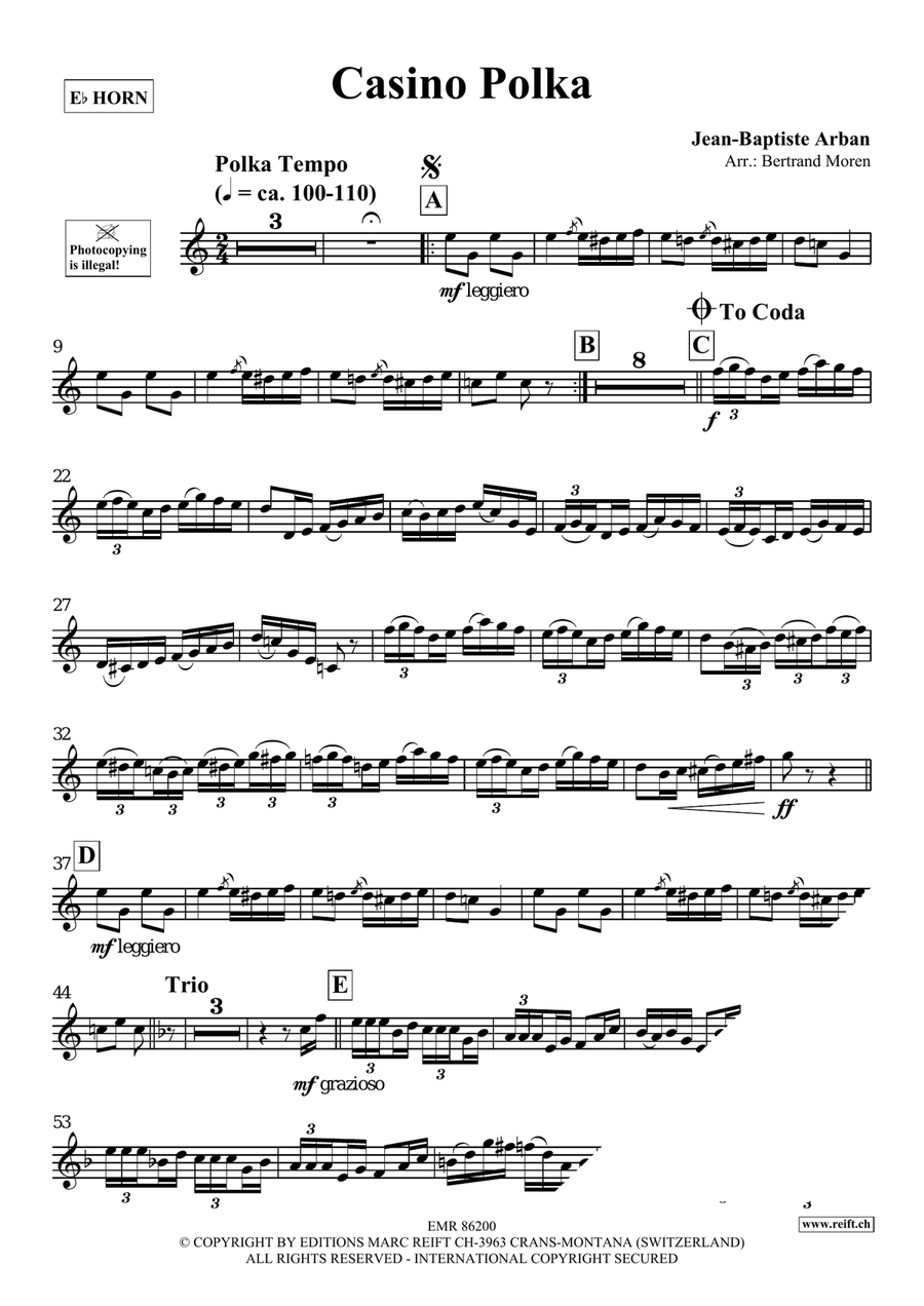 Casino Polka Casino Polka Horn scores gallery preview page 3
