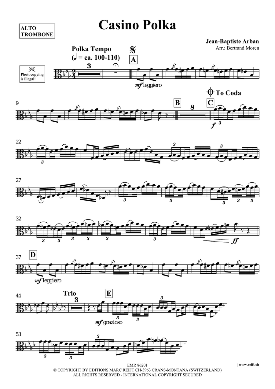 Casino Polka Casino Polka Piano Accompaniment scores gallery preview page 3