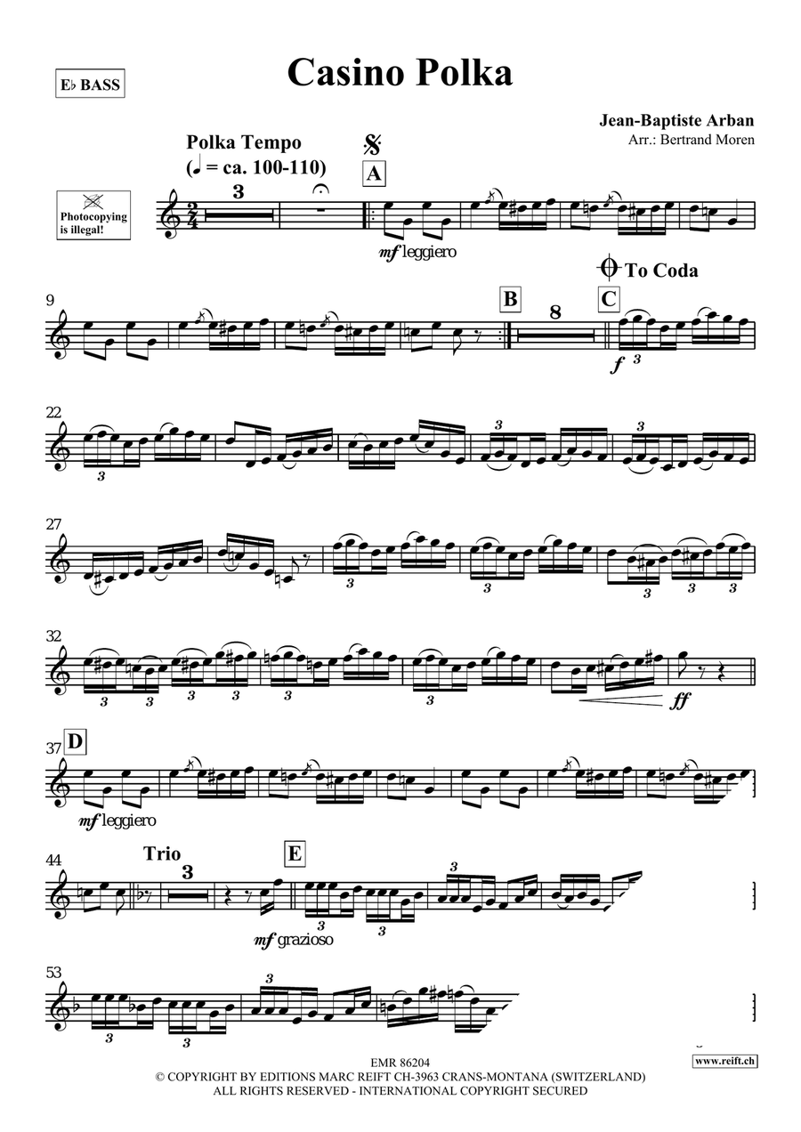 Casino Polka Casino Polka Voice Solo scores gallery preview page 3