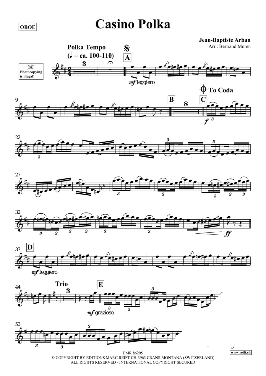 Casino Polka Casino Polka Piano Accompaniment scores gallery preview page 3