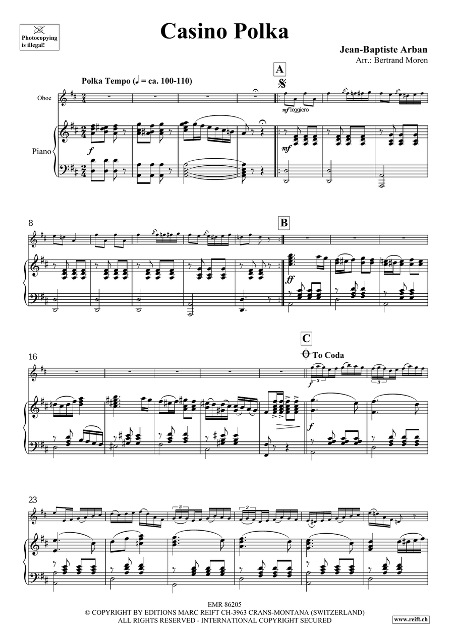 Casino Polka Casino Polka Piano Accompaniment scores gallery preview page 4