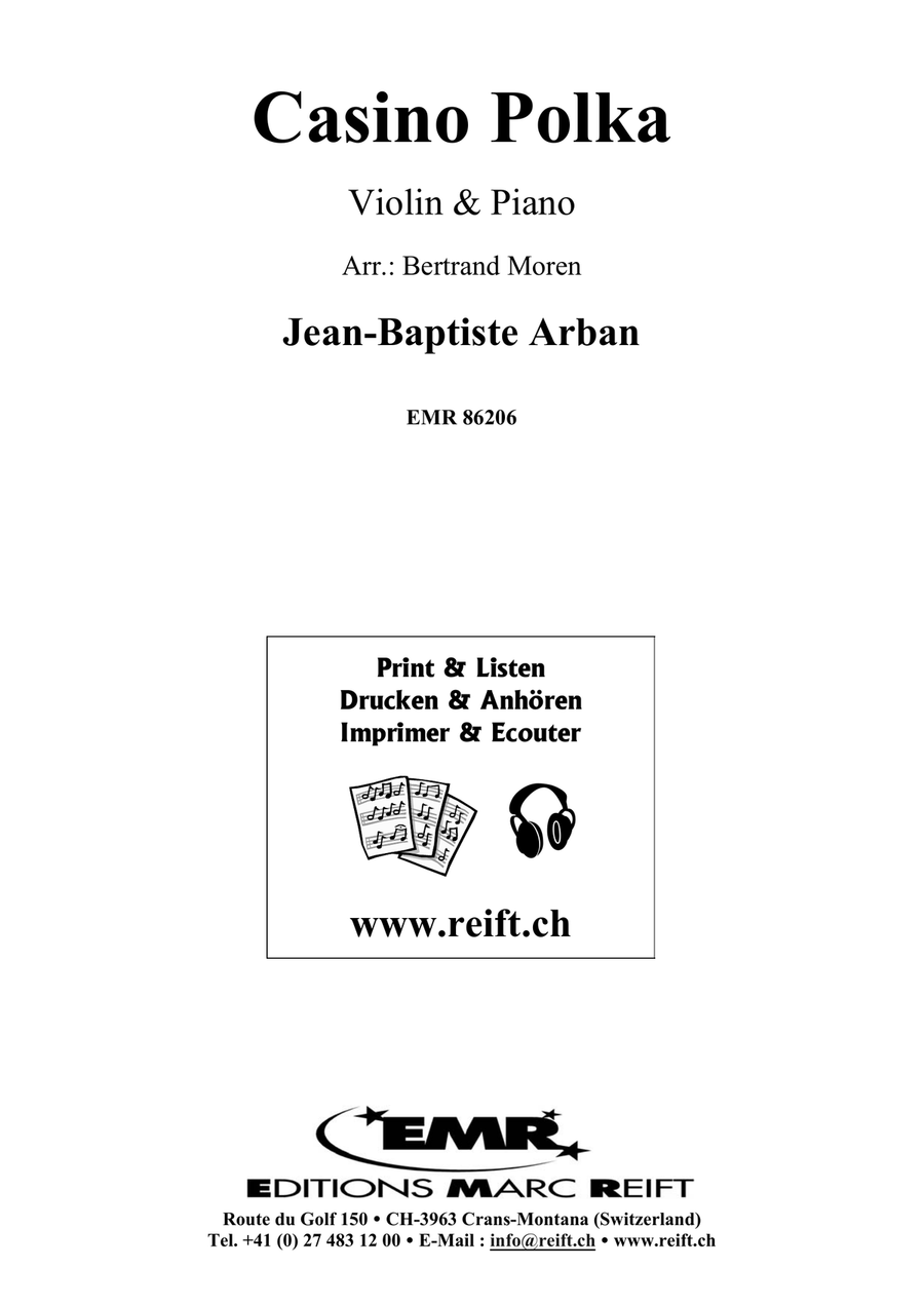 Casino Polka Casino Polka Violin Solo scores gallery preview page 2
