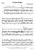 Casino Polka Piano Accompaniment scores gallery preview page 4