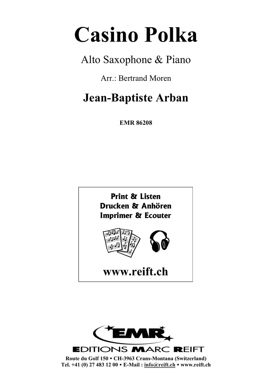 Casino Polka by Jean-Baptiste Arban Alto Saxophone - Sheet Music page 2