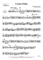 Casino Polka Alto Saxophone scores gallery preview page 3