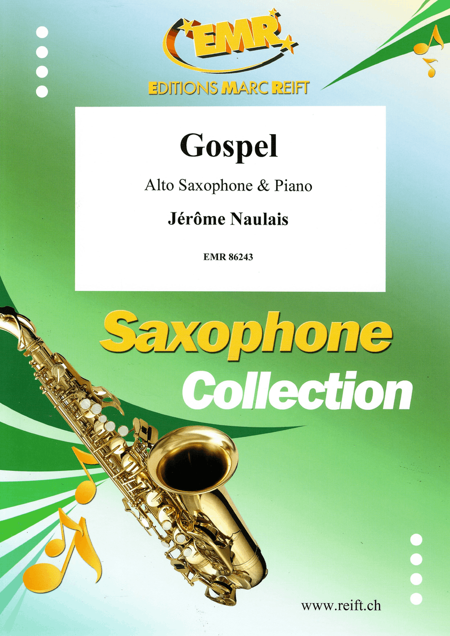 Gospel Gospel Alto Saxophone scores gallery preview page 1