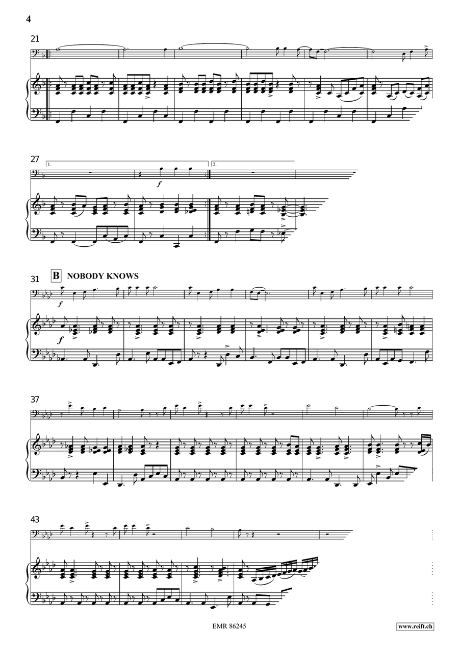 Gospel Gospel Piano Accompaniment scores gallery preview page 6