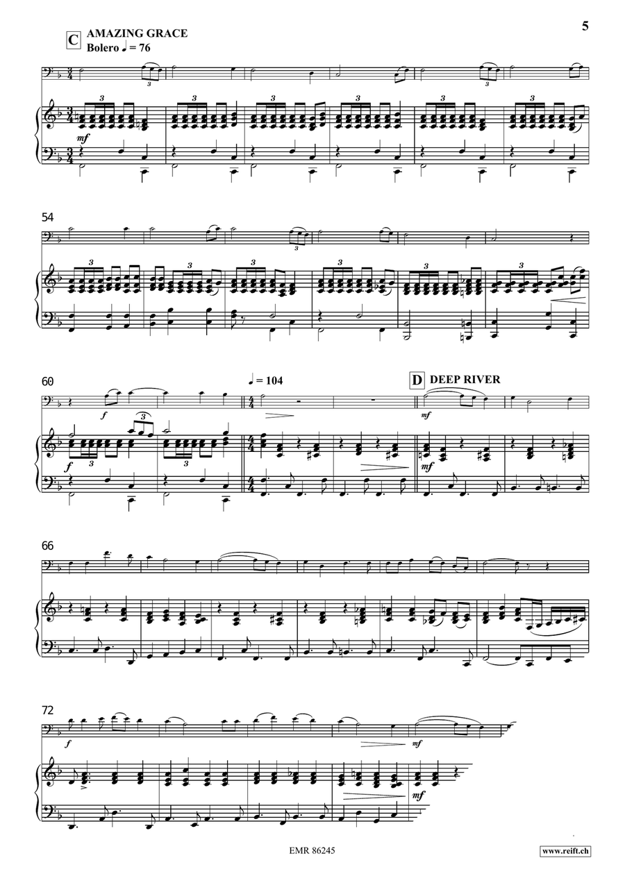Gospel Gospel Piano Accompaniment scores gallery preview page 7