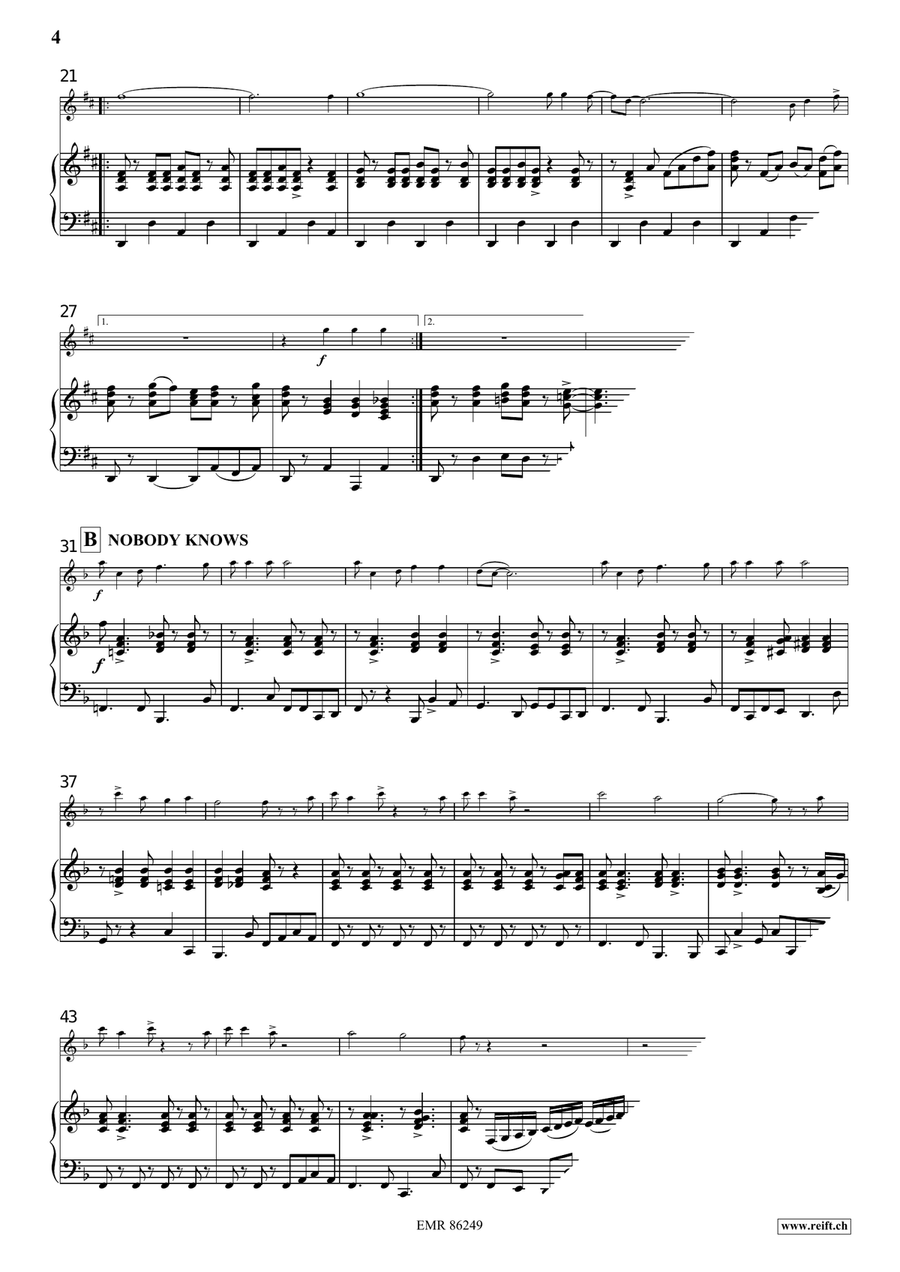 Gospel Piccolo scores gallery preview page 6