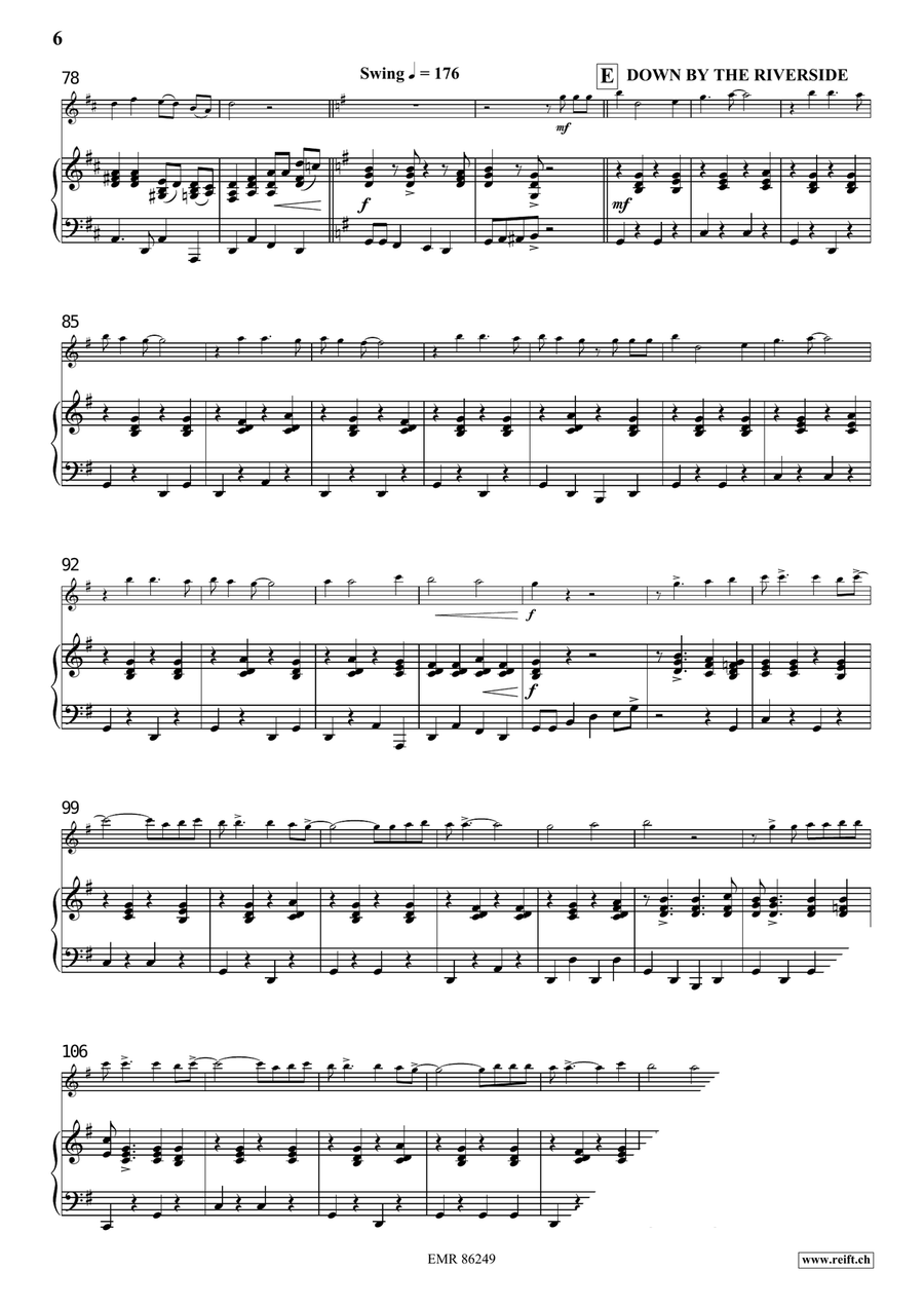 Gospel Piccolo scores gallery preview page 8