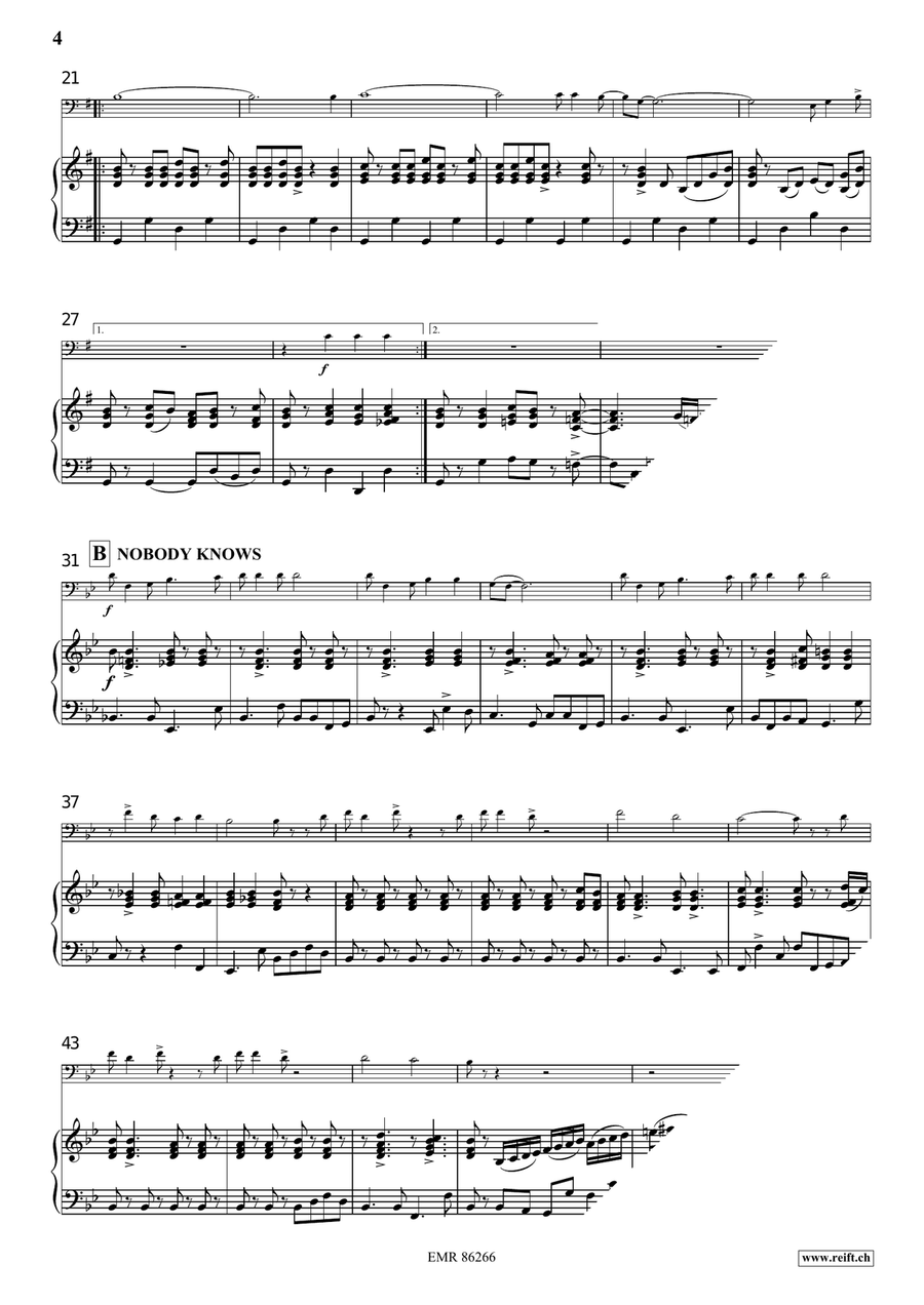 Gospel Gospel Piano Accompaniment scores gallery preview page 6