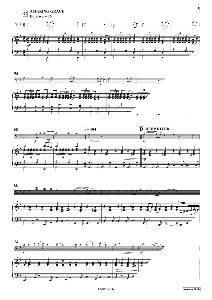 Gospel Gospel Piano Accompaniment scores gallery preview page 7