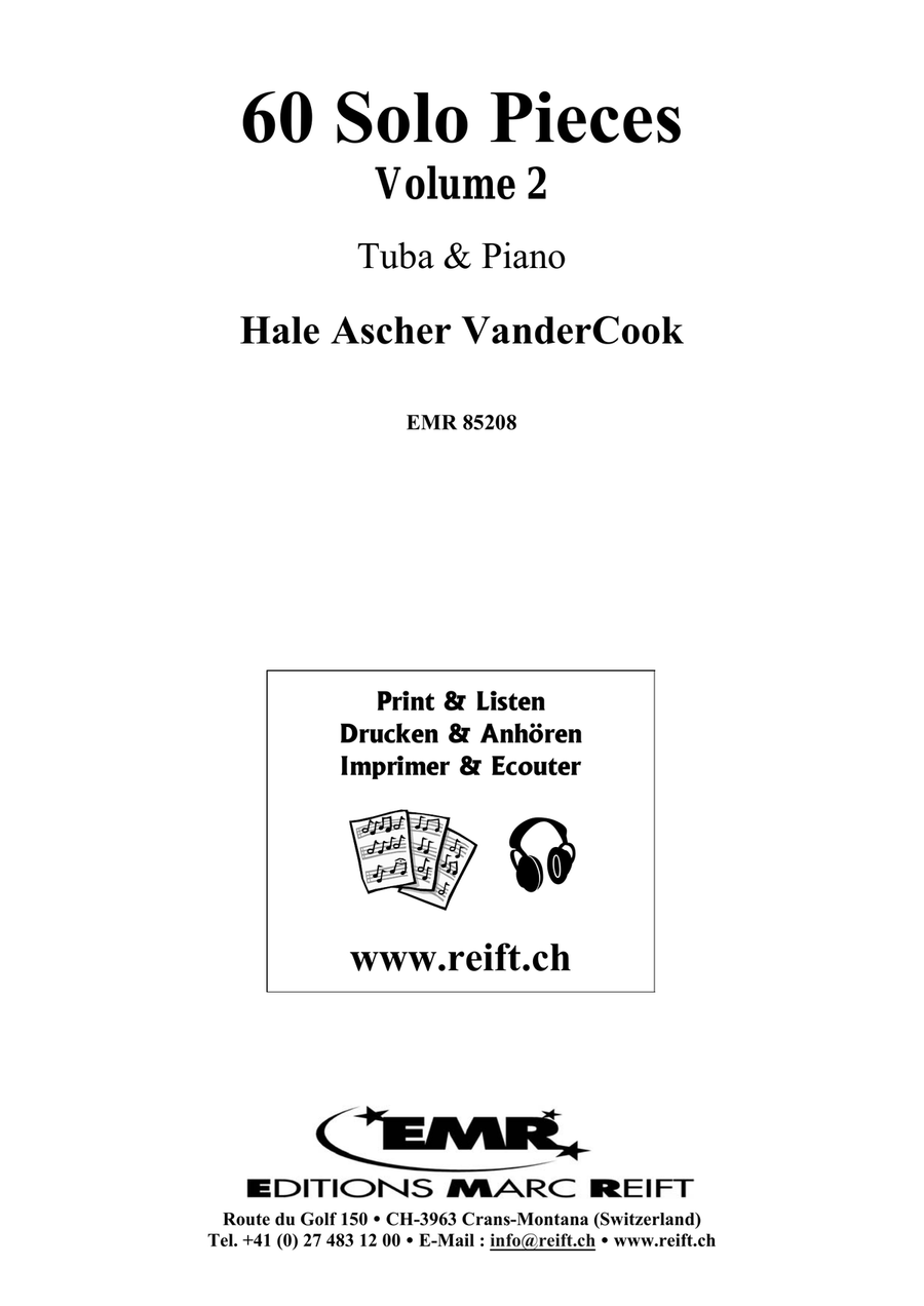 60 Solo Pieces Volume 2 60 Solo Pieces Volume 2 Tuba scores gallery preview page 2