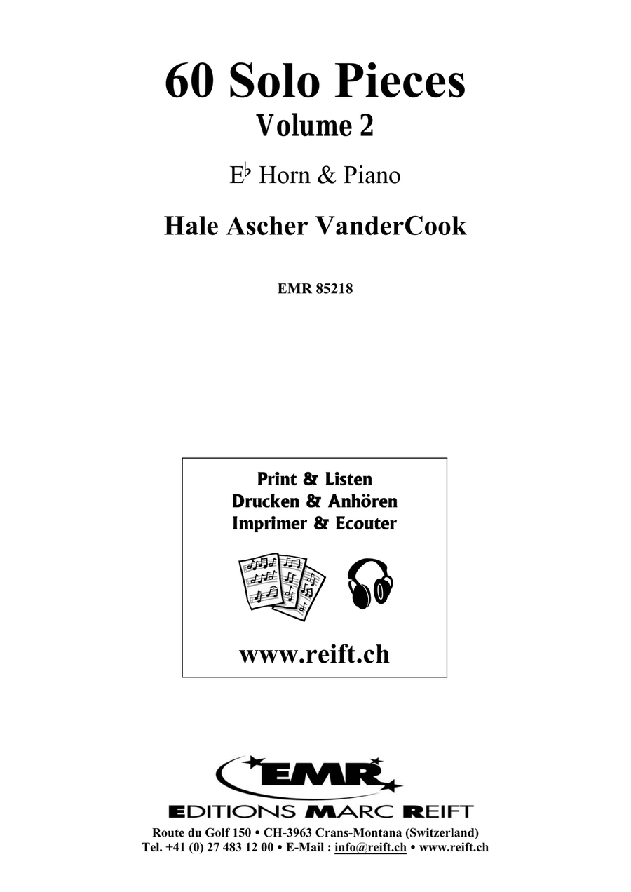 60 Solo Pieces Volume 2 60 Solo Pieces Volume 2 Horn scores gallery preview page 2