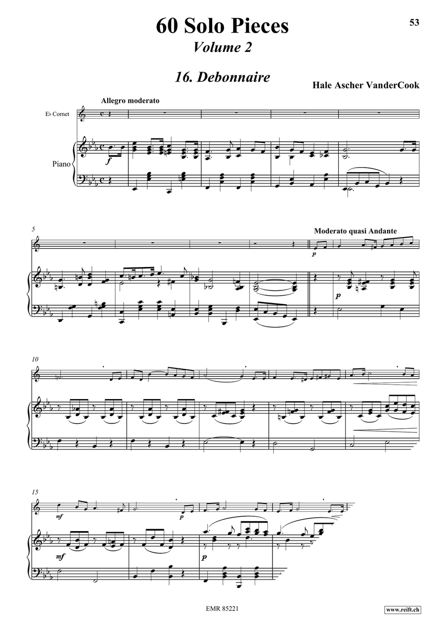 60 Solo Pieces Volume 2 60 Solo Pieces Volume 2 Cornet scores gallery preview page 5