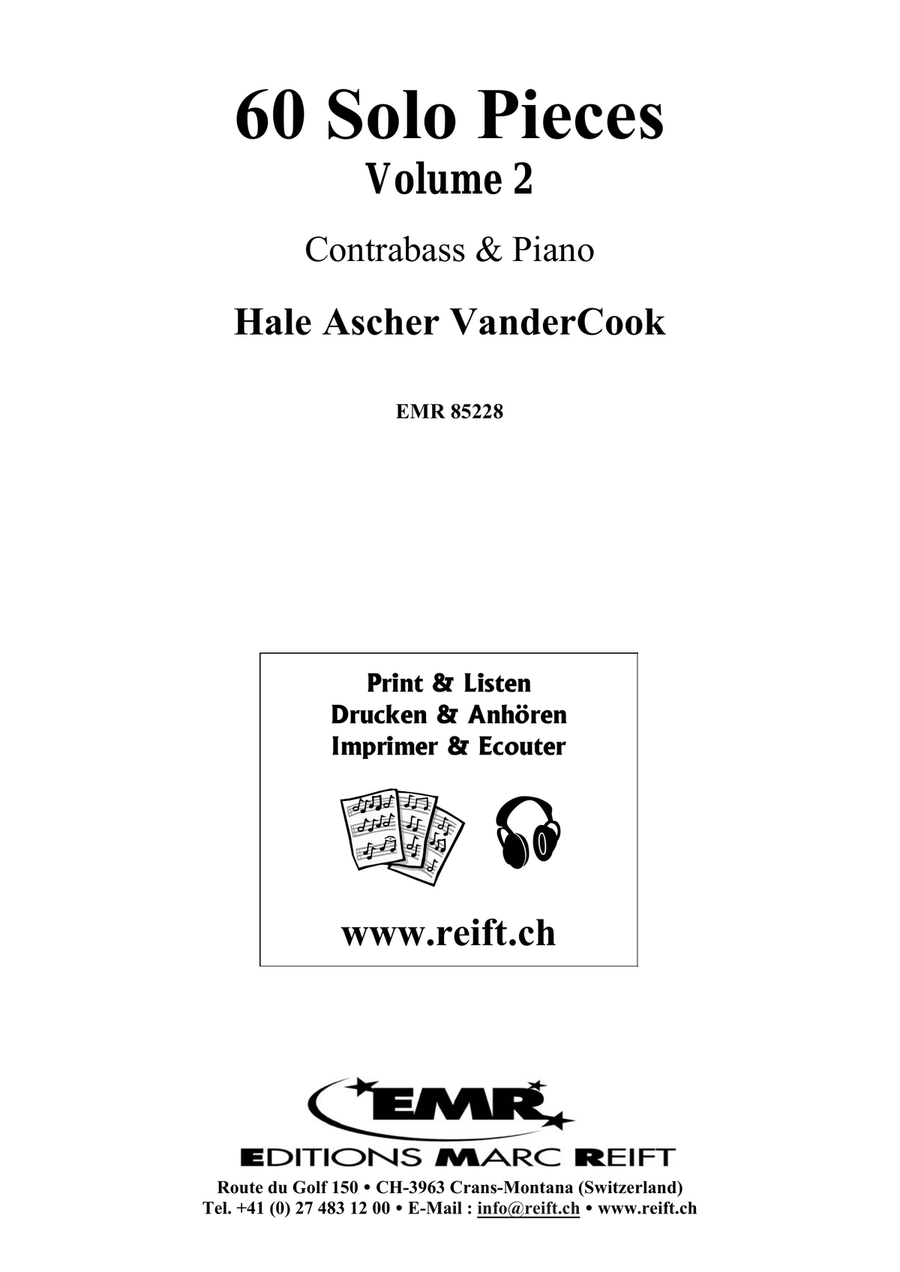 60 Solo Pieces Volume 2 60 Solo Pieces Volume 2 Double Bass scores gallery preview page 2