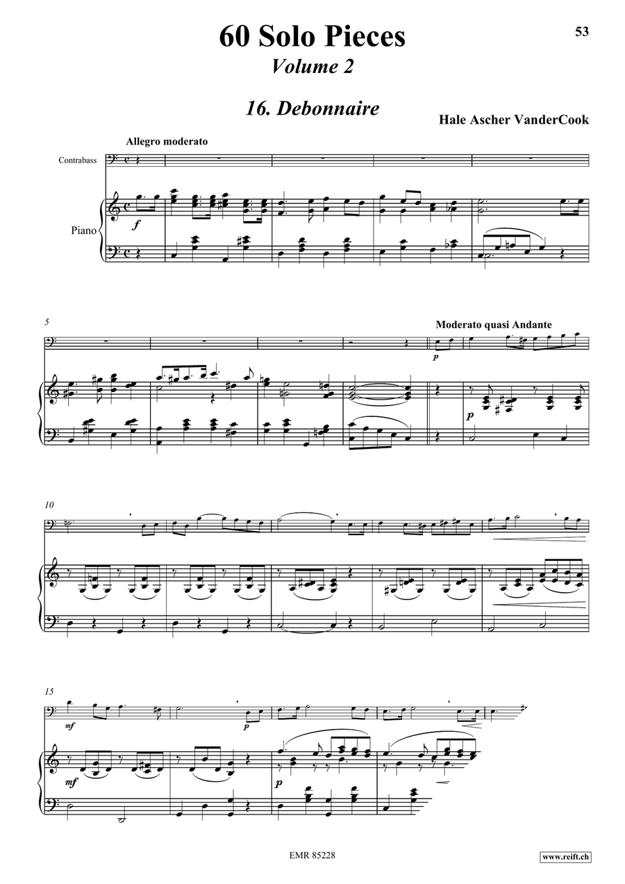 60 Solo Pieces Volume 2 60 Solo Pieces Volume 2 Double Bass scores gallery preview page 5