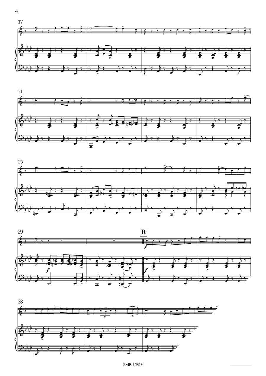 Swing Hallelujah Swing Hallelujah Alto Saxophone scores gallery preview page 6