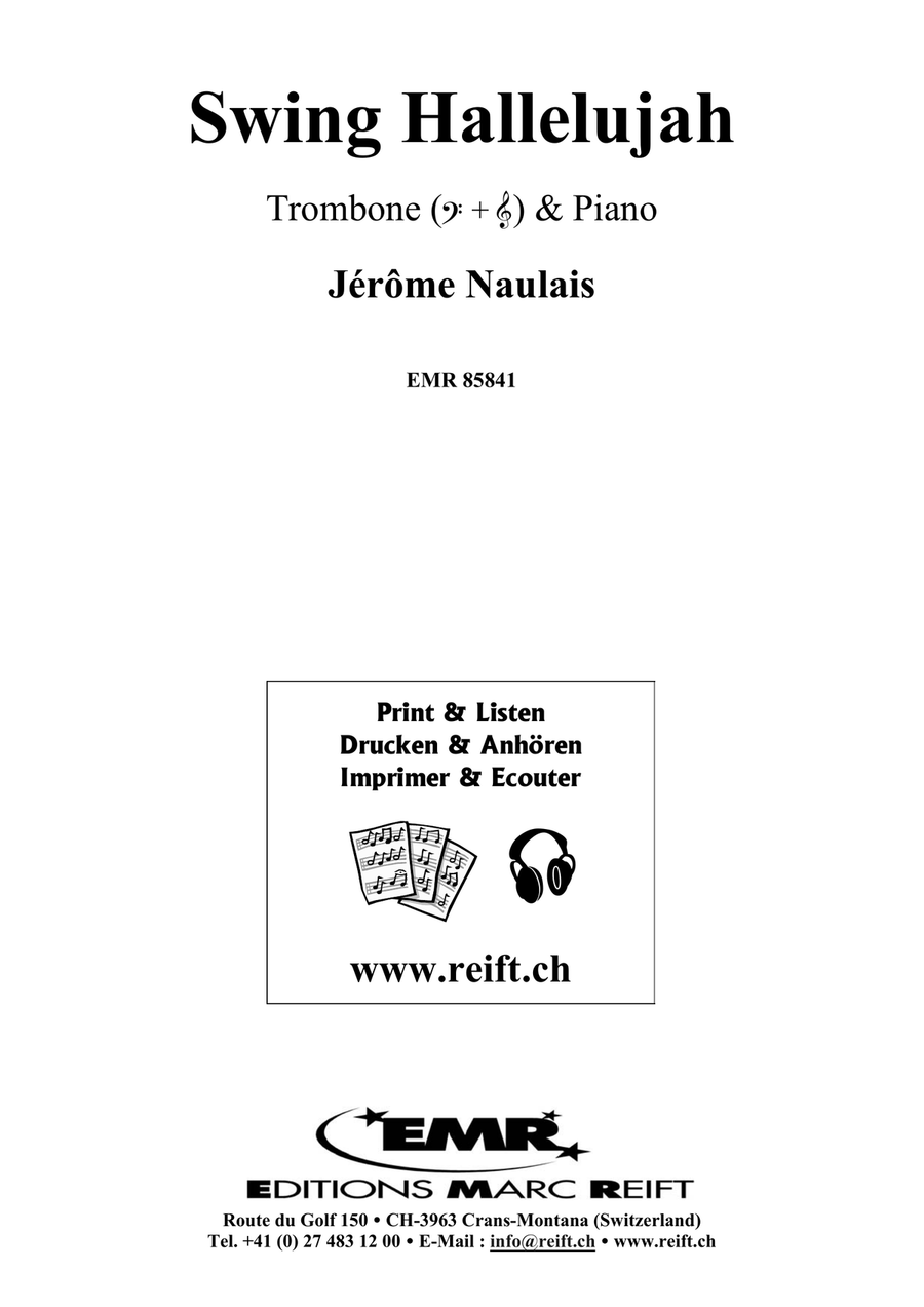 Swing Hallelujah Swing Hallelujah Piano Accompaniment scores gallery preview page 2