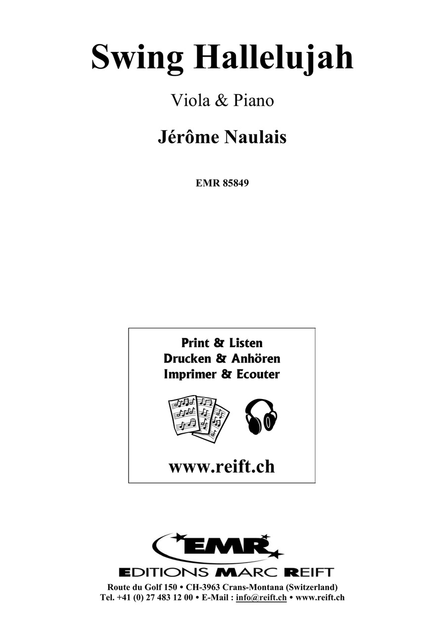 Swing Hallelujah Swing Hallelujah Piano Accompaniment scores gallery preview page 2