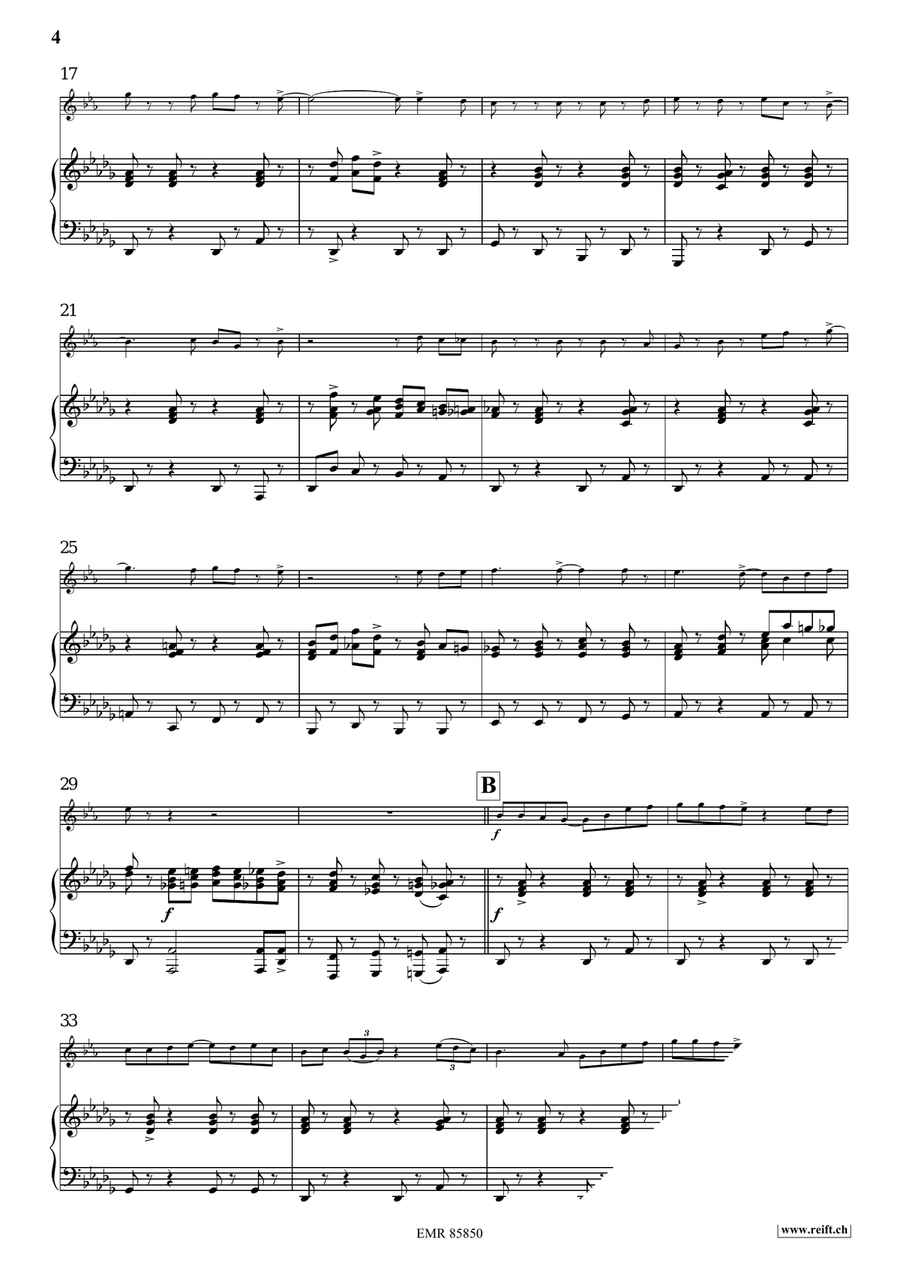 Swing Hallelujah Swing Hallelujah Clarinet Solo scores gallery preview page 6