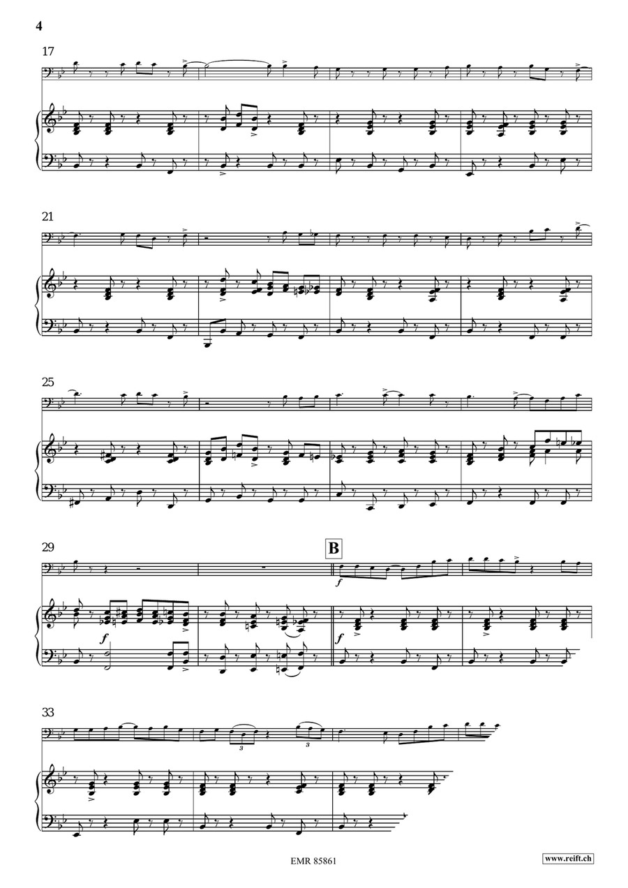 Swing Hallelujah Swing Hallelujah Bassoon Solo scores gallery preview page 6