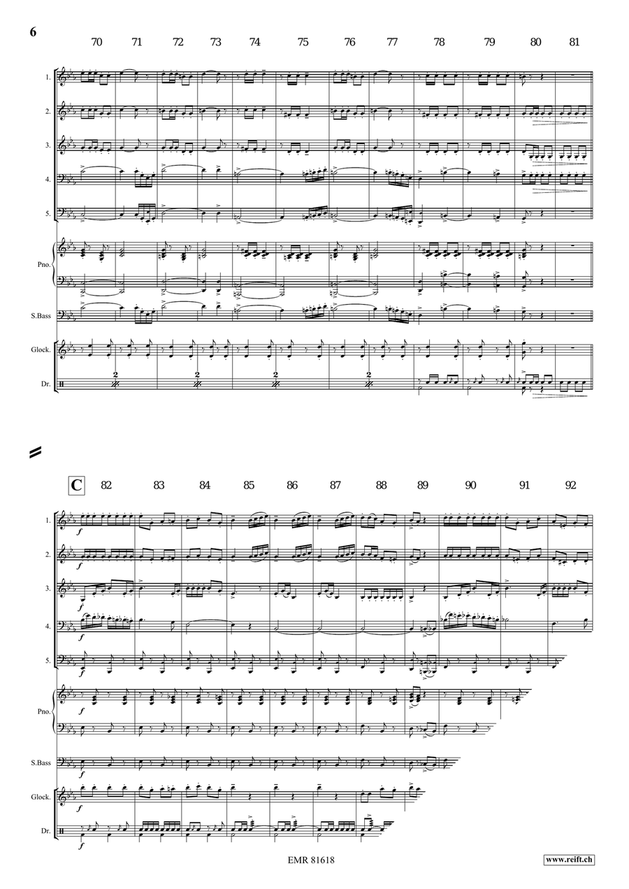 The Florentiner March The Florentiner March Woodwind Quintet scores gallery preview page 6
