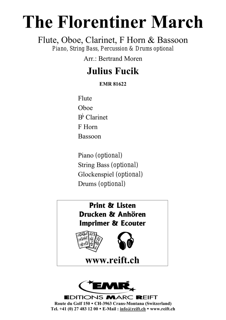 The Florentiner March The Florentiner March Woodwind Quintet scores gallery preview page 2