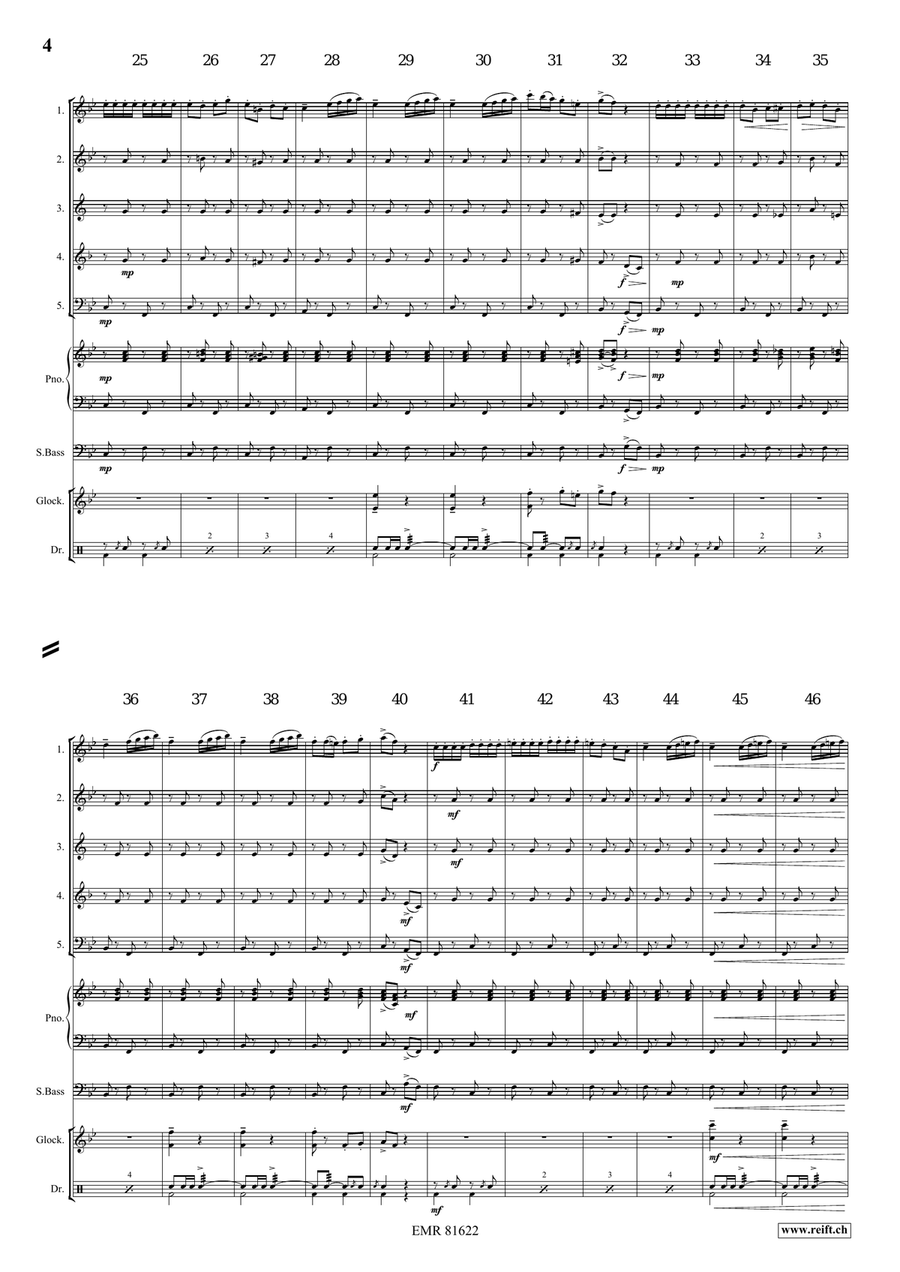 The Florentiner March The Florentiner March Woodwind Quintet scores gallery preview page 4
