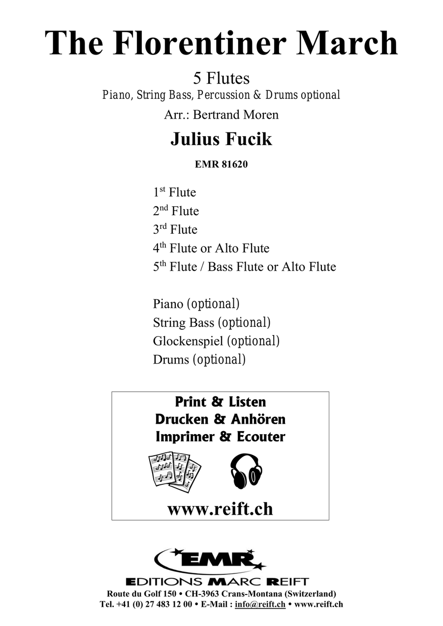 The Florentiner March The Florentiner March Flute scores gallery preview page 2