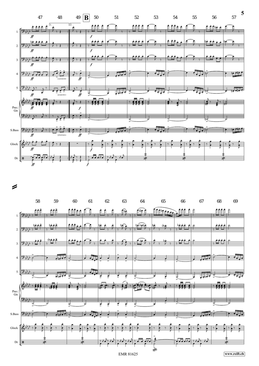 The Florentiner March The Florentiner March Tuba scores gallery preview page 5