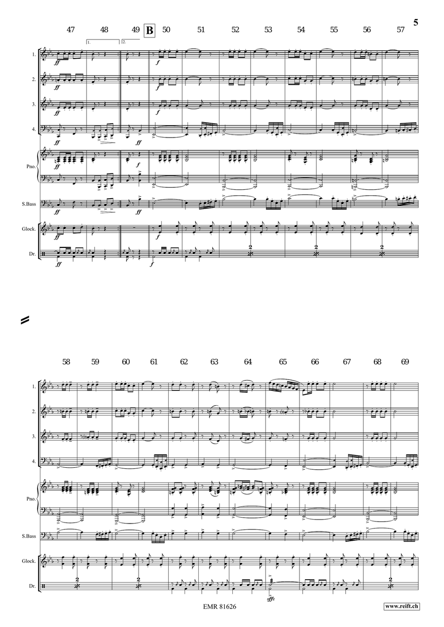 The Florentiner March The Florentiner March Score scores gallery preview page 5