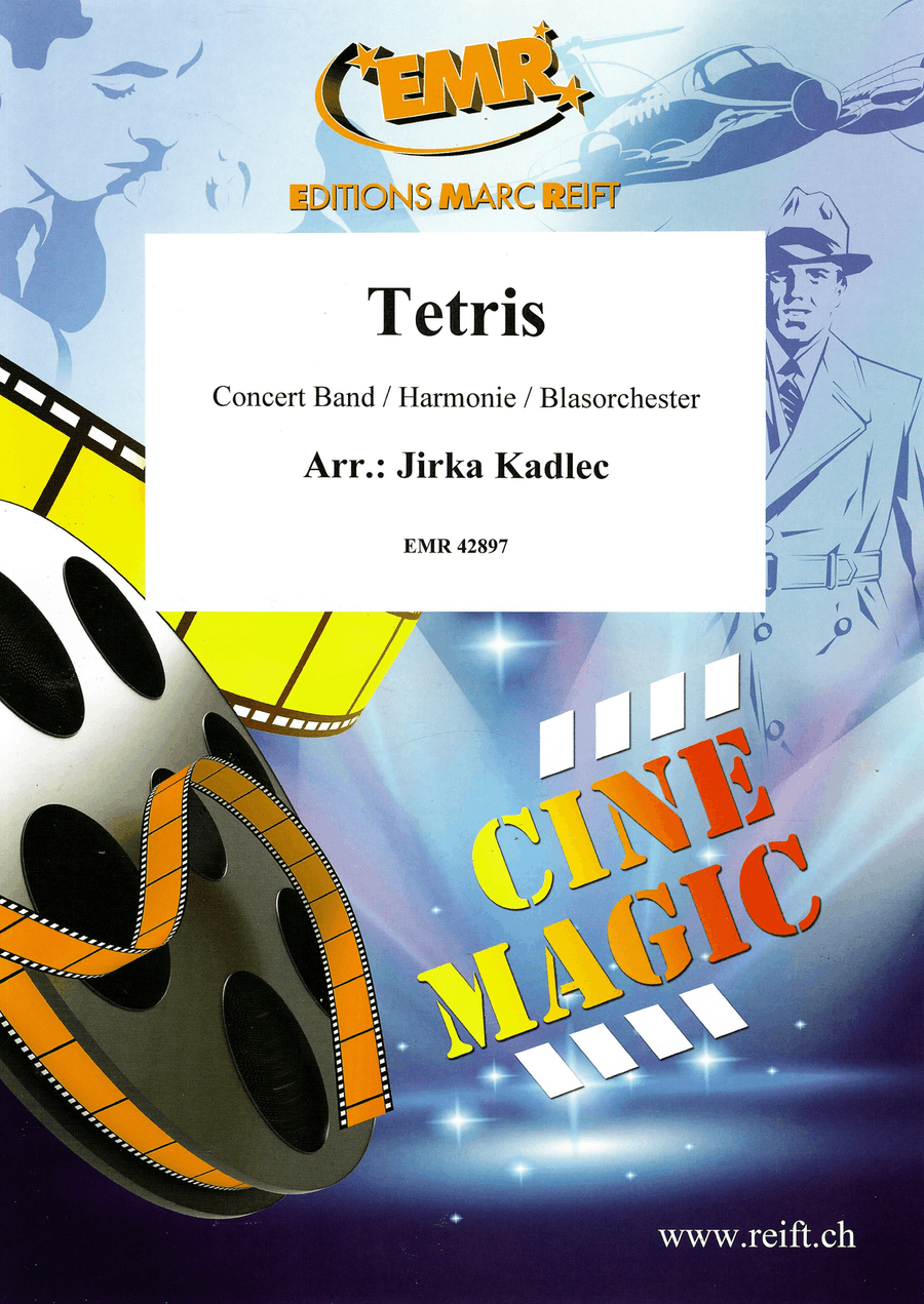 Tetris Tetris Concert Band scores gallery preview page 1