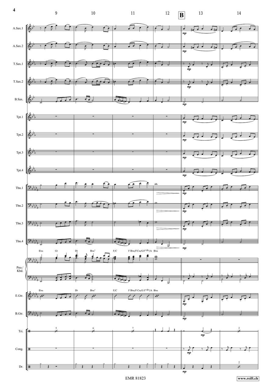 Tetris Tetris Big Band scores gallery preview page 4