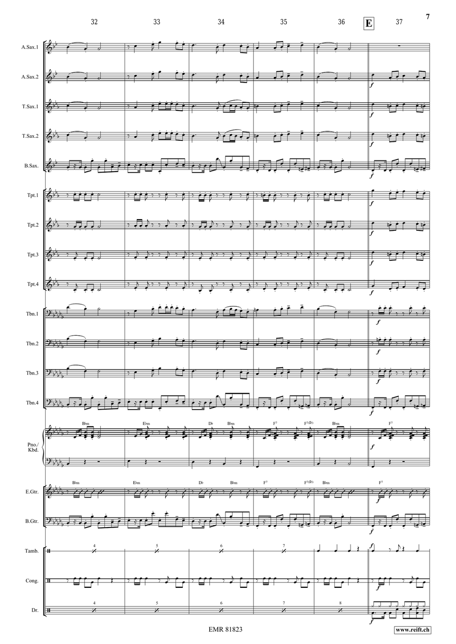 Tetris Tetris Big Band scores gallery preview page 7