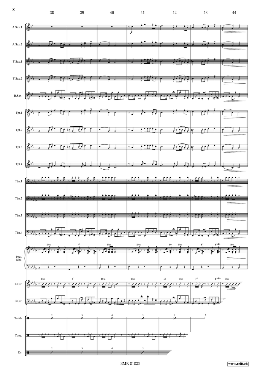 Tetris Tetris Big Band scores gallery preview page 8