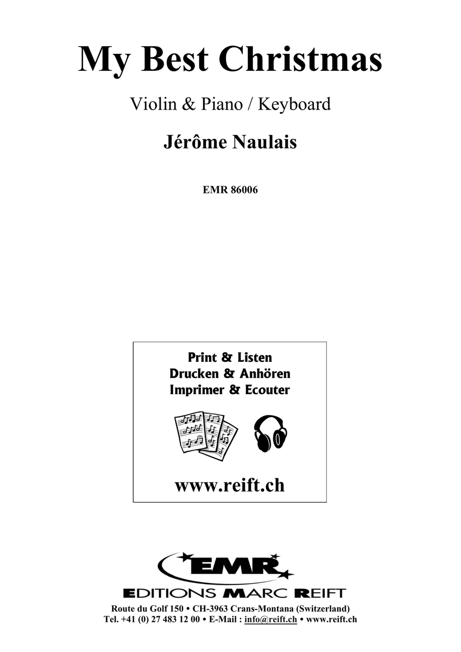 My Best Christmas My Best Christmas Violin Solo scores gallery preview page 2