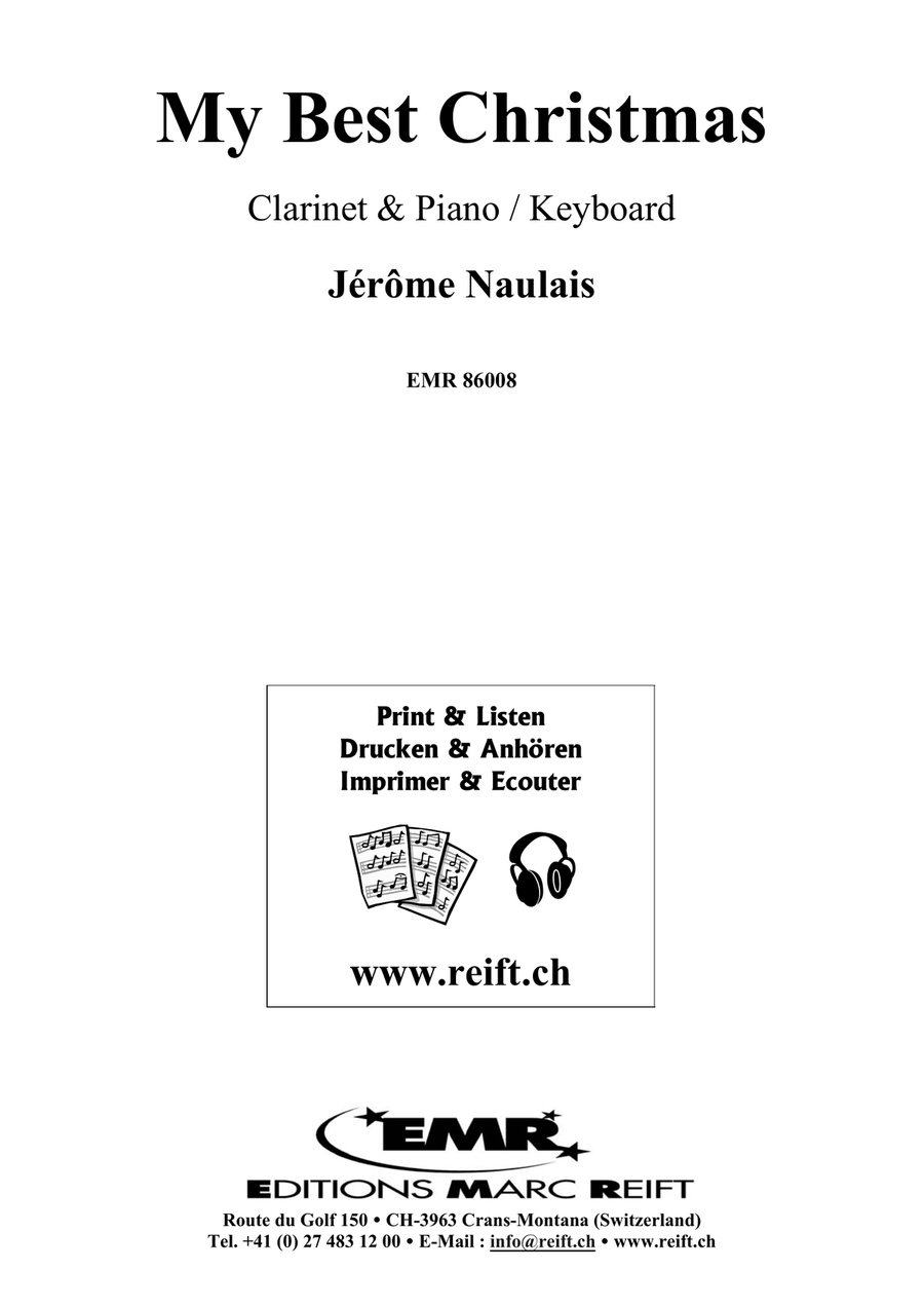 My Best Christmas My Best Christmas Clarinet Solo scores gallery preview page 2